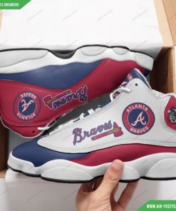 Custom Atlanta Braves Air JD13 Shoes