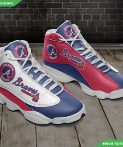 Custom Atlanta Braves Air JD13 Shoes