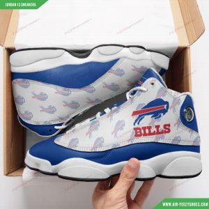 Custom Buffalo Bills Air JD13 Sneakers 5