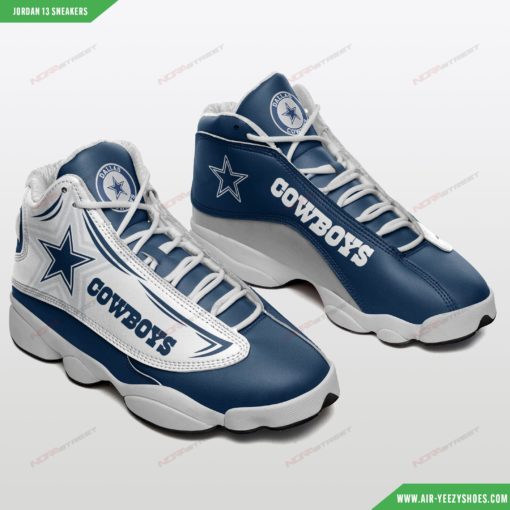 Custom Dallas Cowboys Air JD13 Sneakers 57