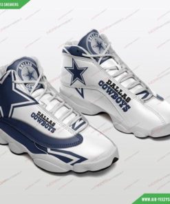 Custom Dallas Cowboys Air Jordan 13 Shoes 34