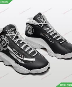 Custom Las Vegas Raiders Air JD13 Custom Sneakers 6