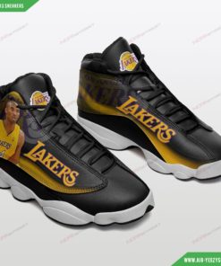Custom Los Angeles Lakers Air JD13 Custom Sneakers 68