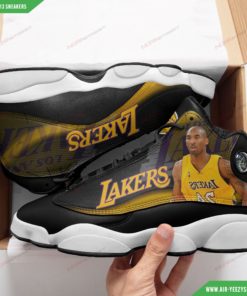 Custom Los Angeles Lakers Air JD13 Custom Sneakers 68
