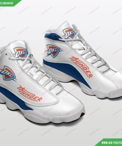 Custom Oklahoma City Thunder Air JD13 Custom Sneakers