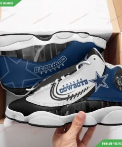 Dallas Cowboys Air JD13 Custom Sneakers 46