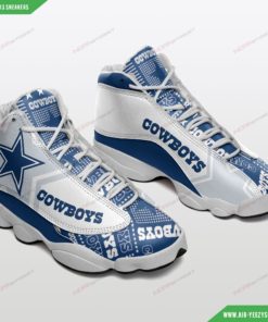 Dallas Cowboys Air JD13 Custom Sneakers 96