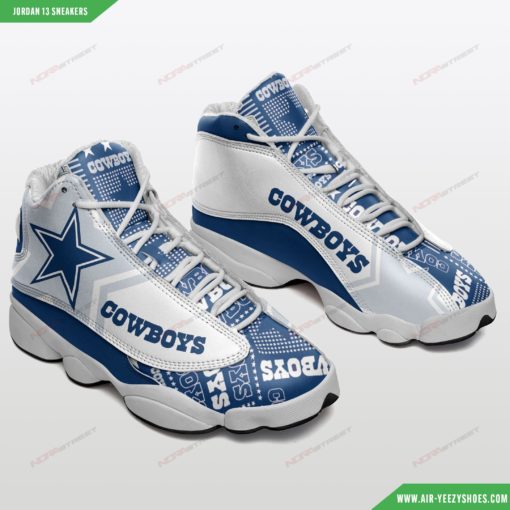 Dallas Cowboys Air JD13 Custom Sneakers 96