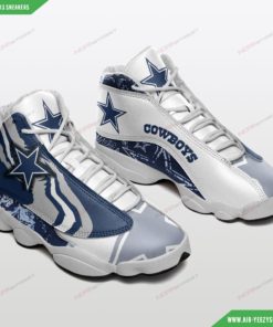 Dallas Cowboys Air JD13 Shoes 54