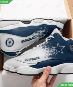 Dallas Cowboys Air JD13 Sneakers 44