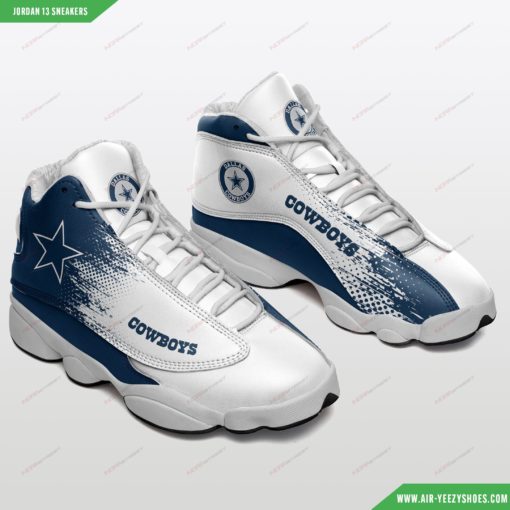 Dallas Cowboys Air JD13 Sneakers 44