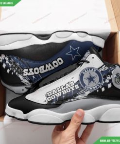 Dallas Cowboys Air JD13 Sneakers 6