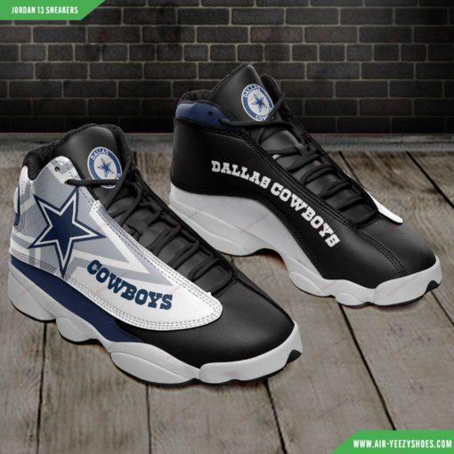 Dallas Cowboys Air JD13 Sneakers 7