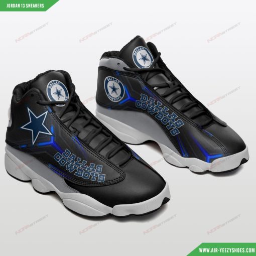 Dallas Cowboys Air JD13 Sneakers 8