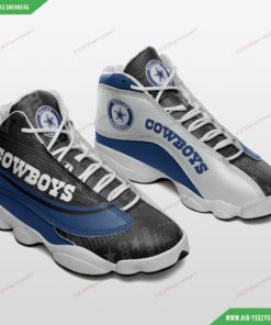 Dallas Cowboys Air Jordan 13 Custom Shoes 59