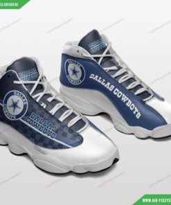 Dallas Cowboys Air Jordan 13 Custom Sneakers 343
