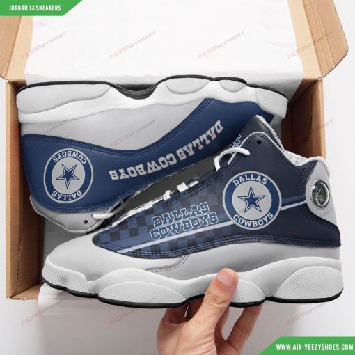 Dallas Cowboys Air Jordan 13 Custom Sneakers 343