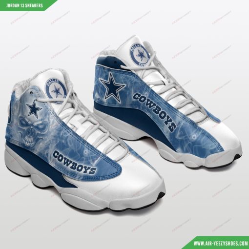 Dallas Cowboys Air Jordan 13 Shoes 43