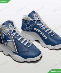 Dallas Cowboys Air Jordan 13 Sneakers 53