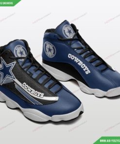 Dallas Cowboys Air Jordan 13 Sneakers 64