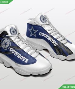 Dallas Cowboys Air Jordan 13 Sneakers 9