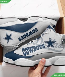 Dallas Cowboys Football Air JD13 Custom Sneakers 66