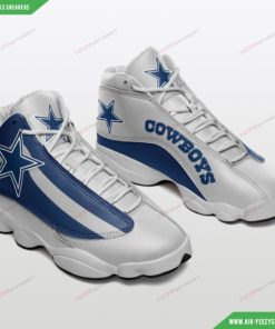 Dallas Cowboys Football Air JD13 Sneakers 2