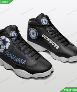 Dallas Cowboys Football Air Jordan 13 Shoes 79