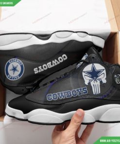 Dallas Cowboys Football Air Jordan 13 Shoes 79