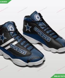 Dallas Cowboys Football Air Jordan 13 Sneakers 36