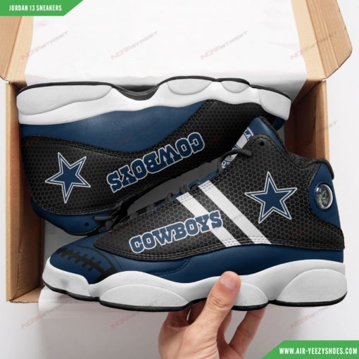 Dallas Cowboys Football Air Jordan 13 Sneakers 36