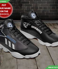 Dallas Cowboys Football Personalized Air Jordan 13 Shoes