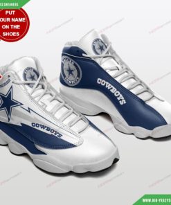 Dallas Cowboys Personalized Air JD13 Custom Sneakers
