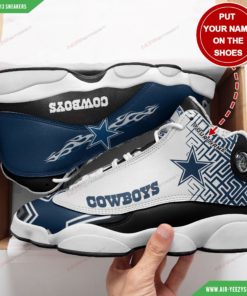 Dallas Cowboys Personalized Air Jordan 13 Shoes