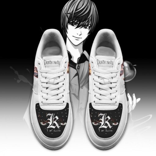 Death Note Light Yagami Shoes Custom Anime