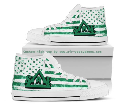 Delta State Statesmen Canvas High Top Shoes