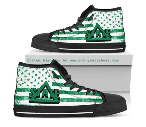 Delta State Statesmen Canvas High Top Shoes