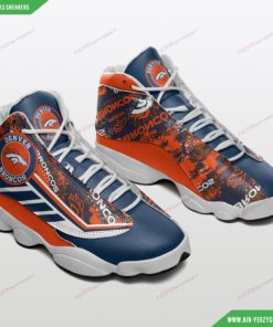 Denver Broncos Air JD13 Custom Sneakers 6