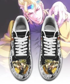 Dio Brando Sneakers Manga Style JoJo’s Air Force Shoes