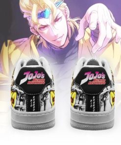 Dio Brando Sneakers Manga Style JoJo's Air Force Shoes