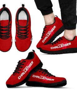 Dodge Challenger Breathable Running Shoes Red