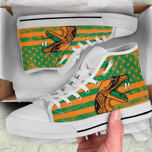 Florida A&M Rattlers High Top Shoes