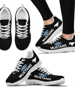 Ford Mustang Breathable Running Shoes Black