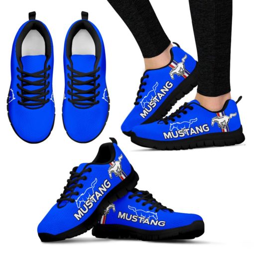 Ford Mustang Breathable Running Shoes Vista Blue