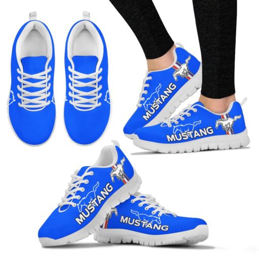 Ford Mustang Breathable Running Shoes Vista Blue