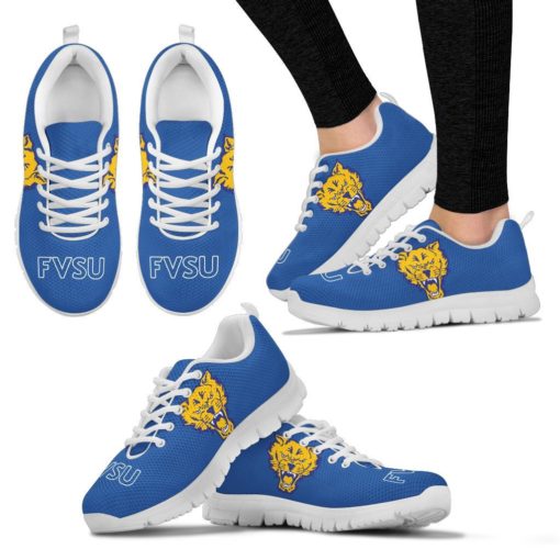 Fort Valley State University Wildcats Breathable Running Shoes