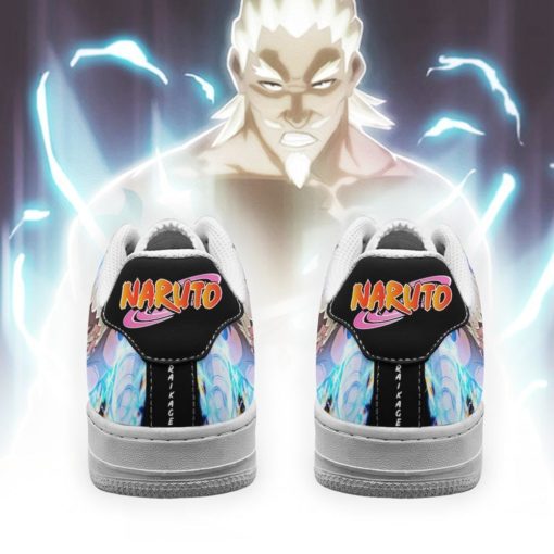 Fouth Raikage Sneakers Custom Naruto Air Force Shoes