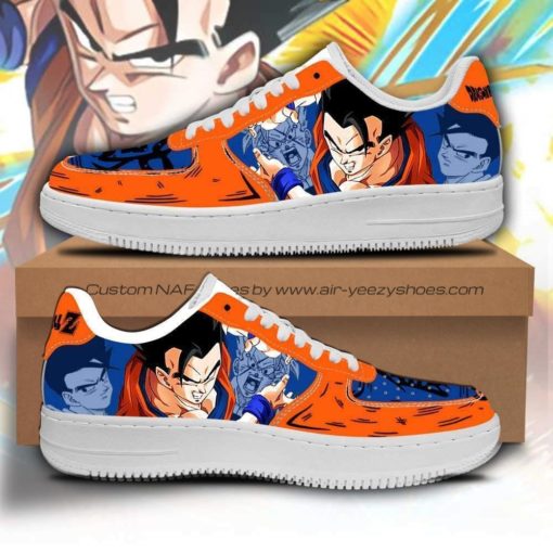 Gohan Sneakers Custom Dragon Ball Air Force Shoes