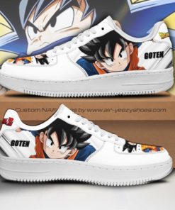 Goten Sneakers Custom Dragon Ball Z Air Force Shoes