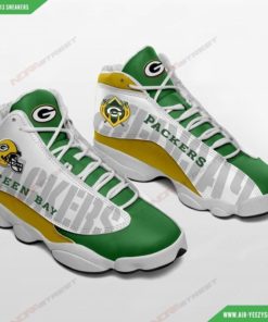 Green Bay Packers Air JD13 Sneakers77